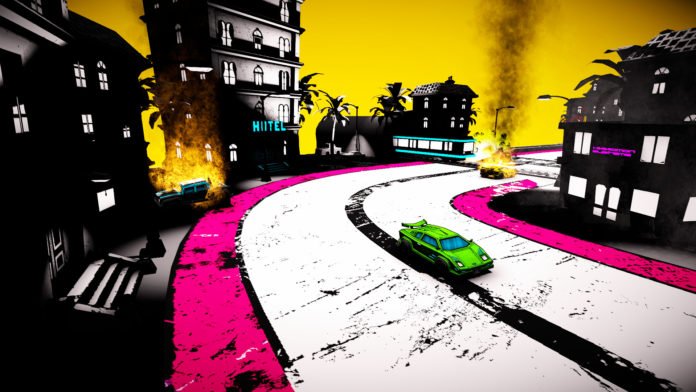 Test de « Street Heat » sur PC. Un top-down racer ultra-stylisé qui met le dérapage au cœur de sa conduite