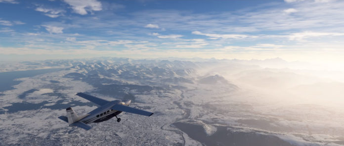 Asobo Studio dévoile les environnements enneigés de Microsoft Flight Simulator