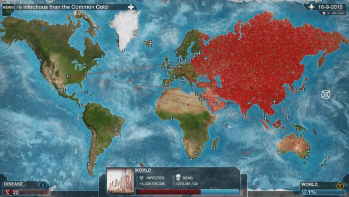 Plague Inc., le jeu de simulation de propagation de maladies, a été interdit en Chine