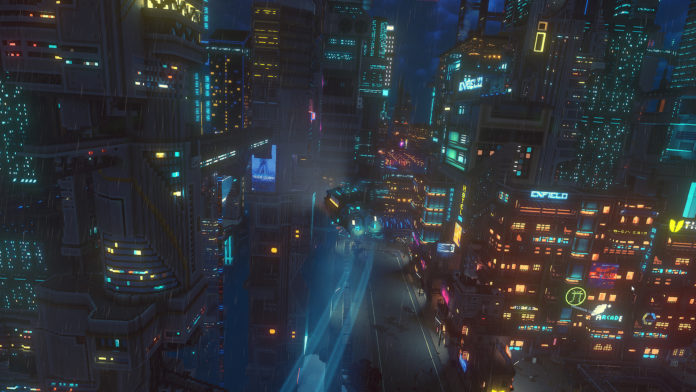 Test vidéo de Cloudpunk : 11 min pour découvrir l&rsquo;immense Nivalis