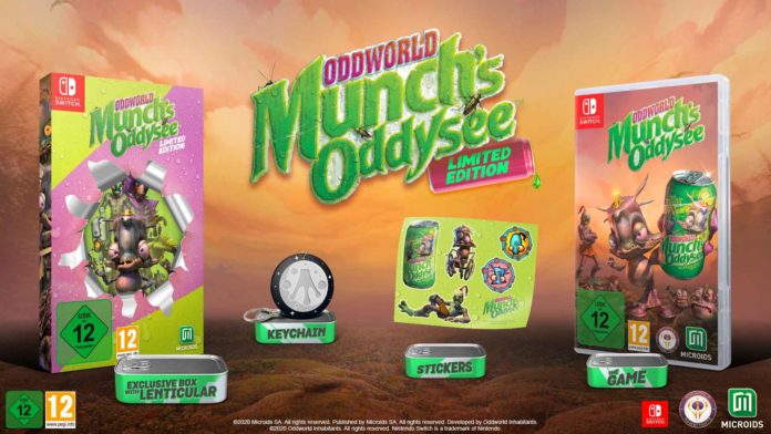 Oddworld: Munch&rsquo;s Oddysee sur Switch en éditions physiques et en français le 27 août 2020