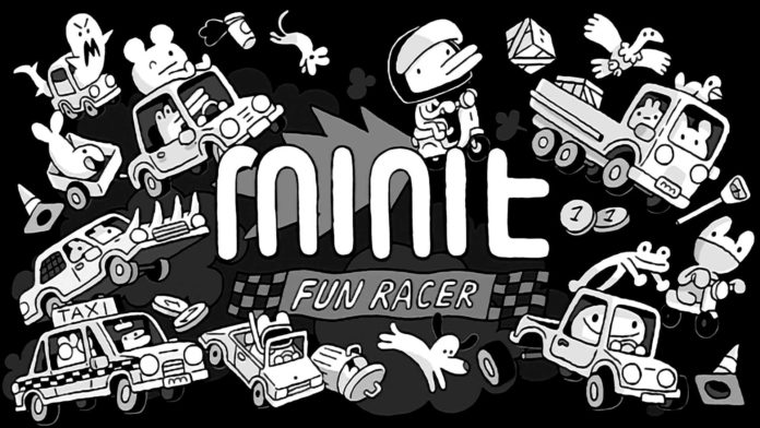 Minit Fun Racer : un jeu de course monochrome et caritatif